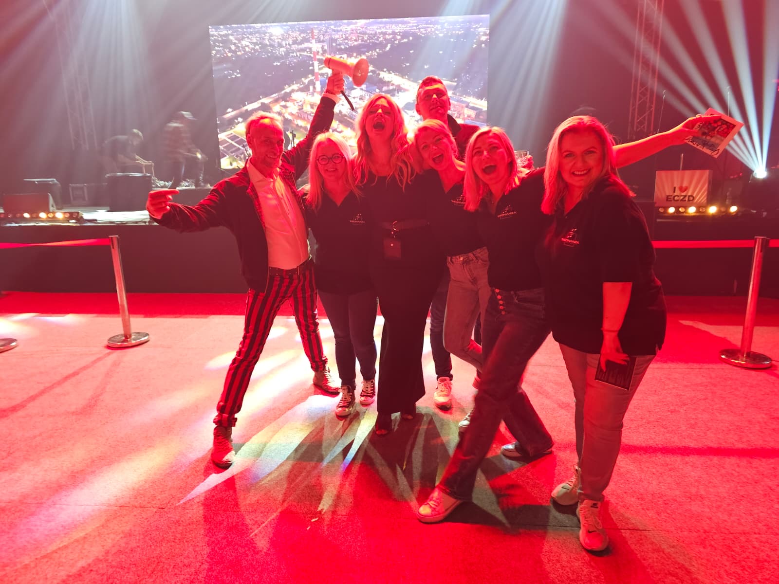 RC na gali EC Zagłębie Dąbrowskie_Karo Glazer, Grażyna, Agnieszka, Kasia, Tomek